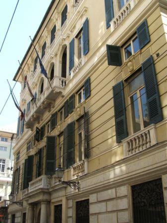 costruito tra il 1657 ed il 1665 su progetto dell’architetto Pietro Antonio Corradi per volere di Francesco Maria Balbi