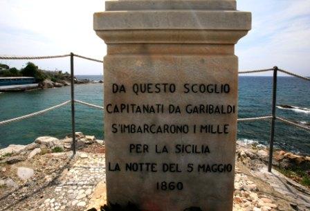 Da questa località partì, nella notte tra il 5 e il 6 maggio 1860, la spedizione dei Mille guidata da Giuseppe Garibaldi e diretta alla volta di Marsala....